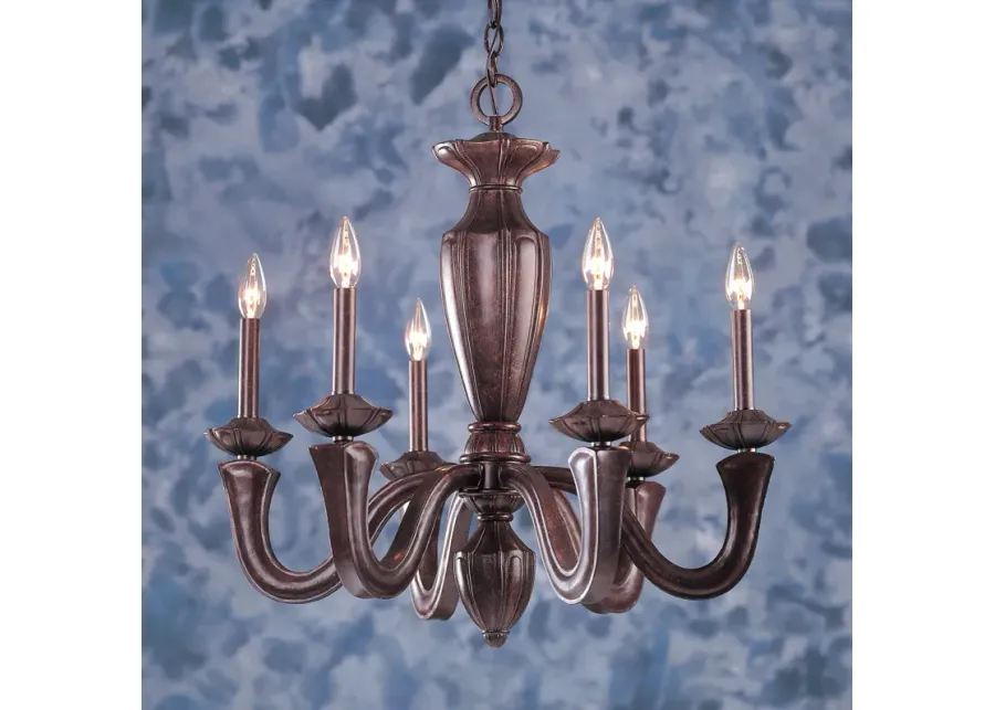 6-Lite Chandelier