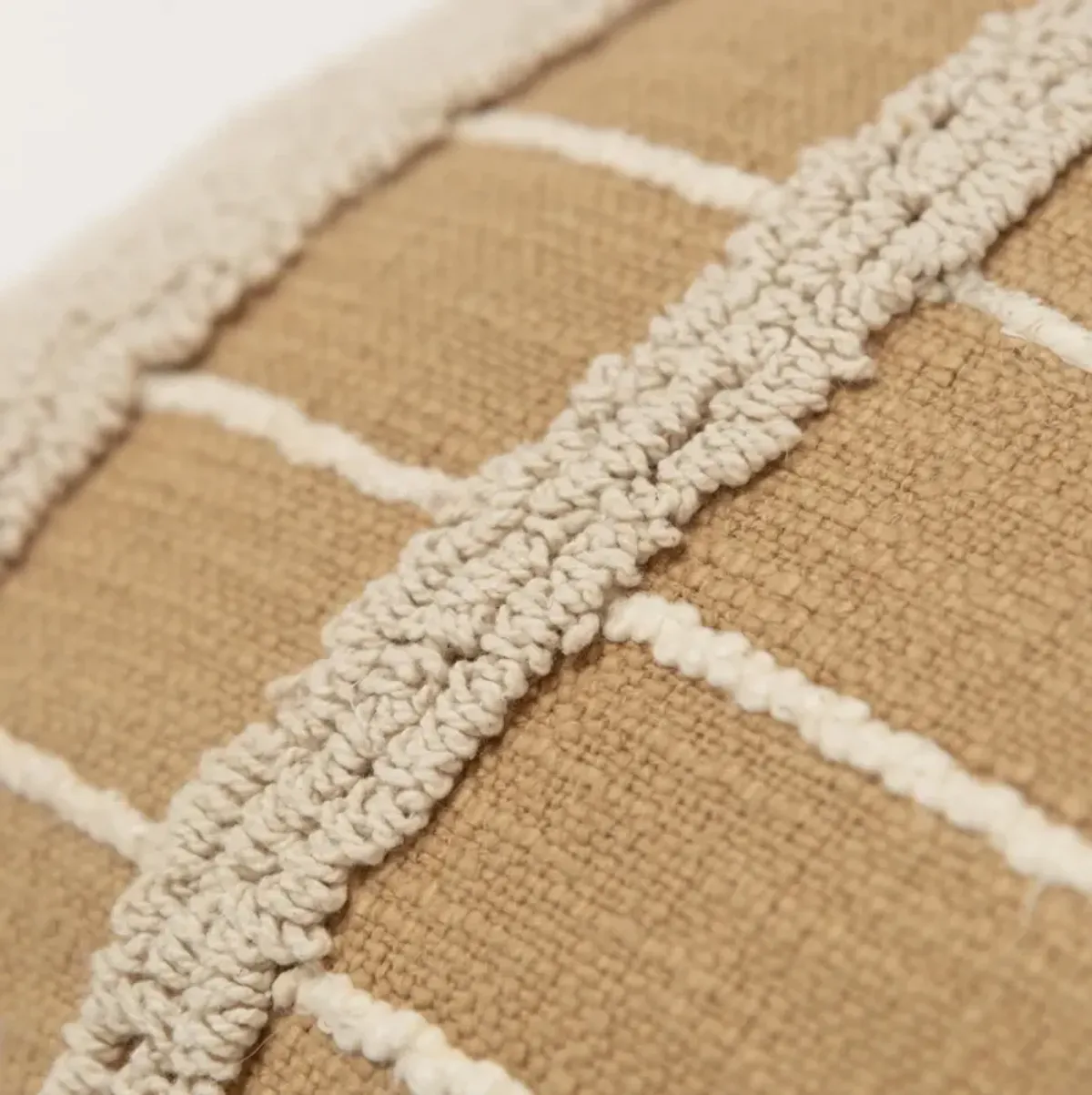 stripe natural  Pillow