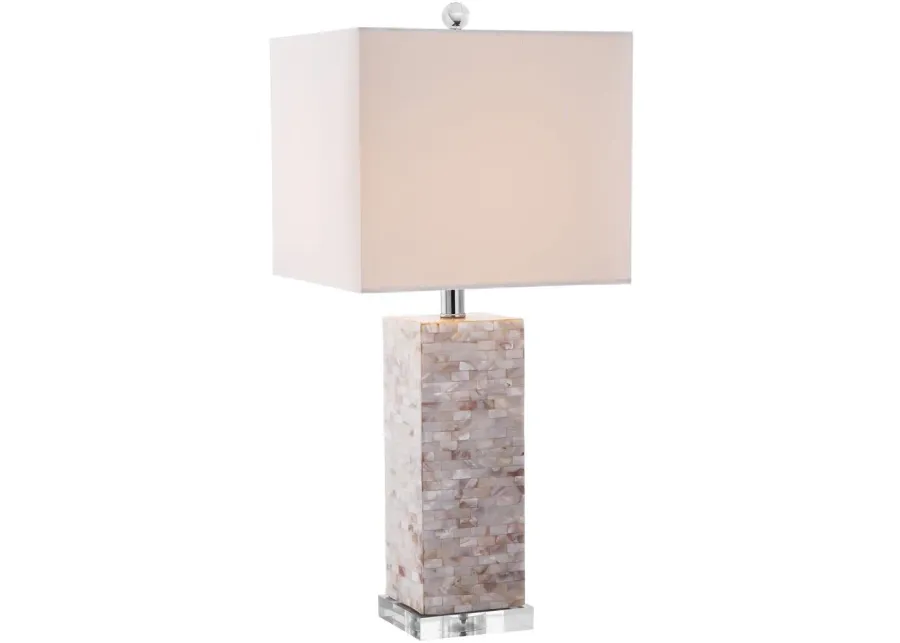 Homer Shell Table Lamp