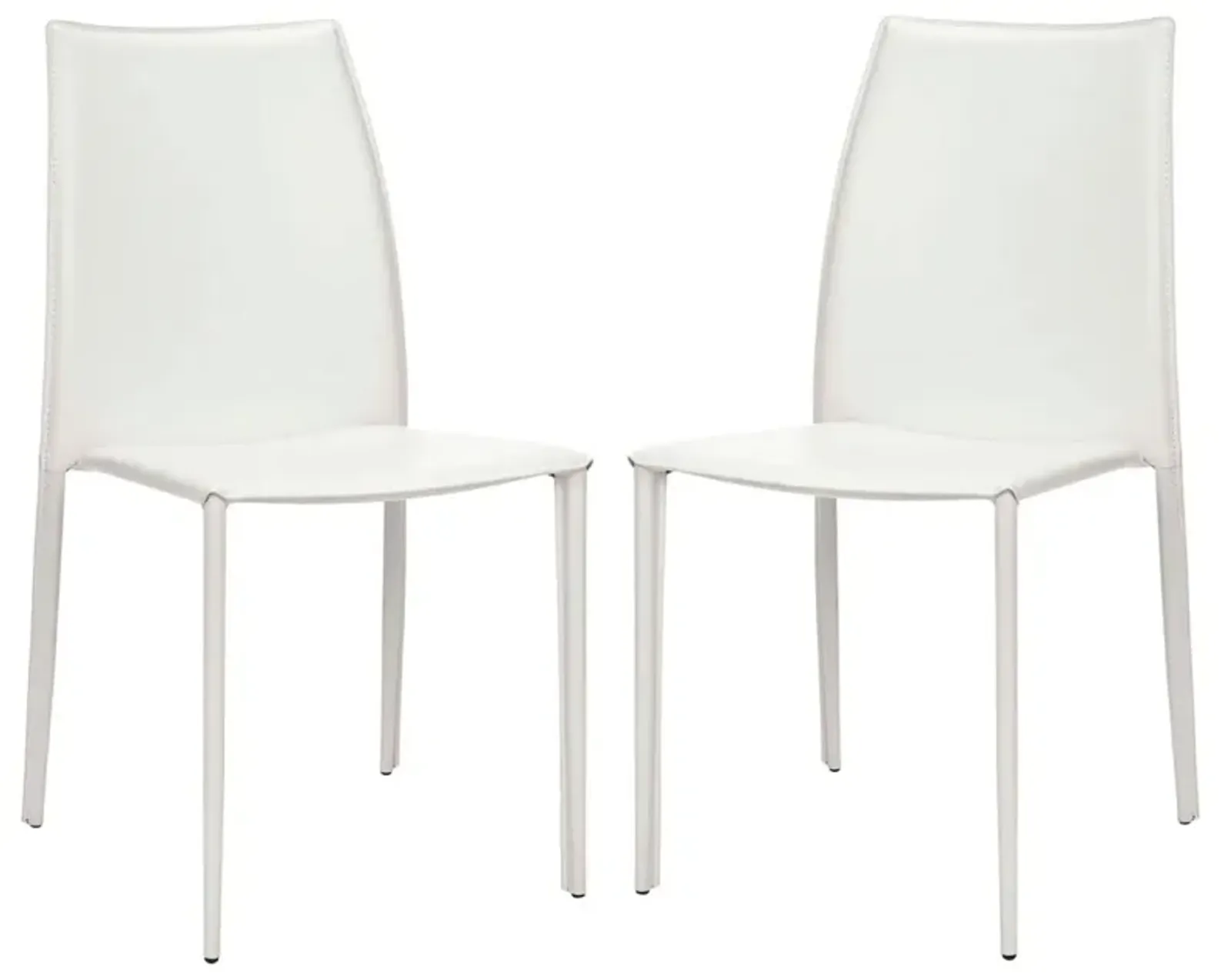 KDARK GREYIN 19''H STACKING SIDE CHAIR (SET OF 2)