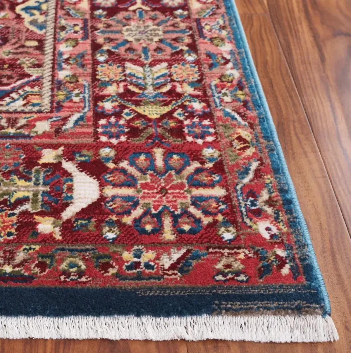 KASHAN 305 BLUE  2'-6' x 12' Runner Rug