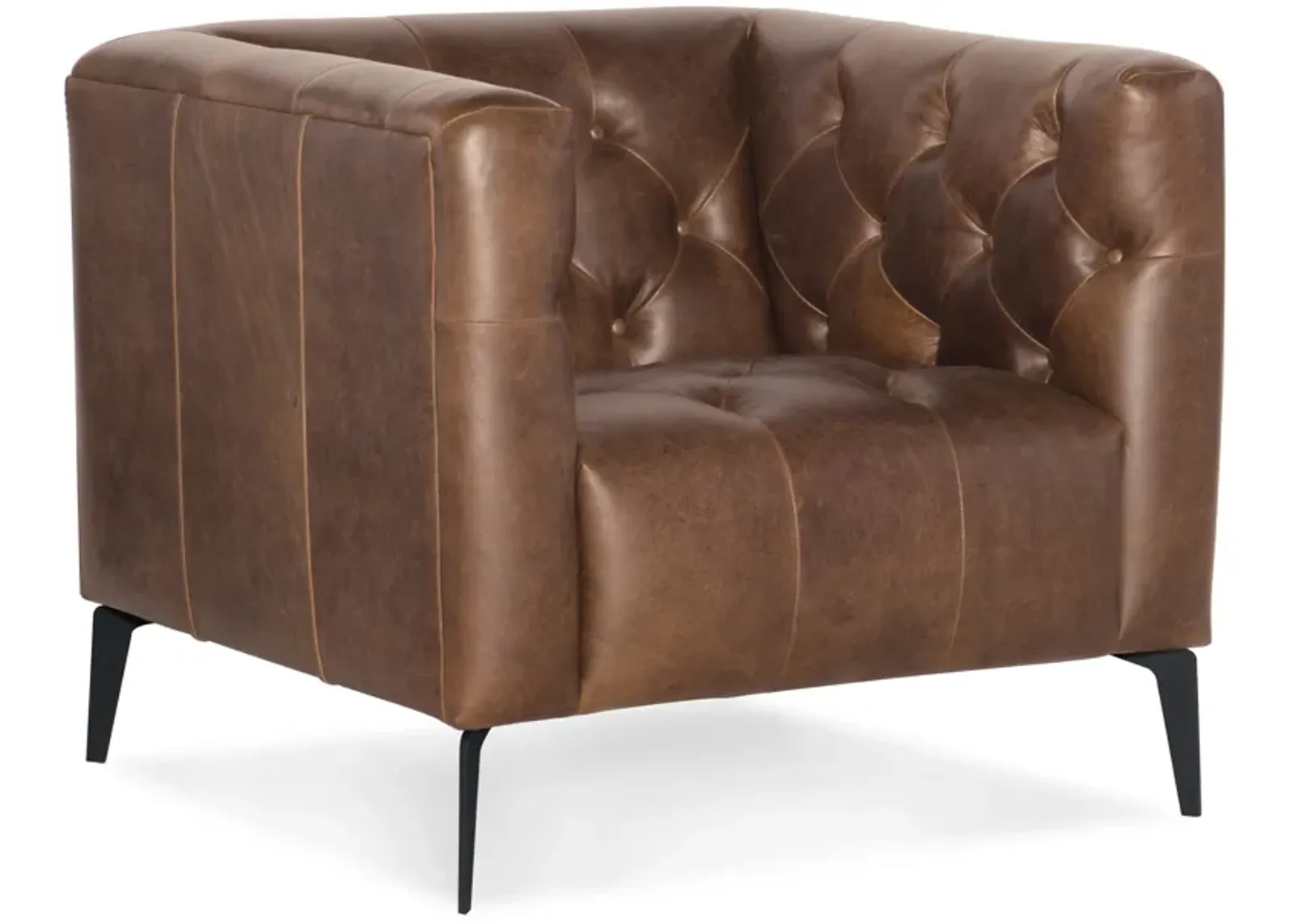 Nicolla Leather Stationary Chair