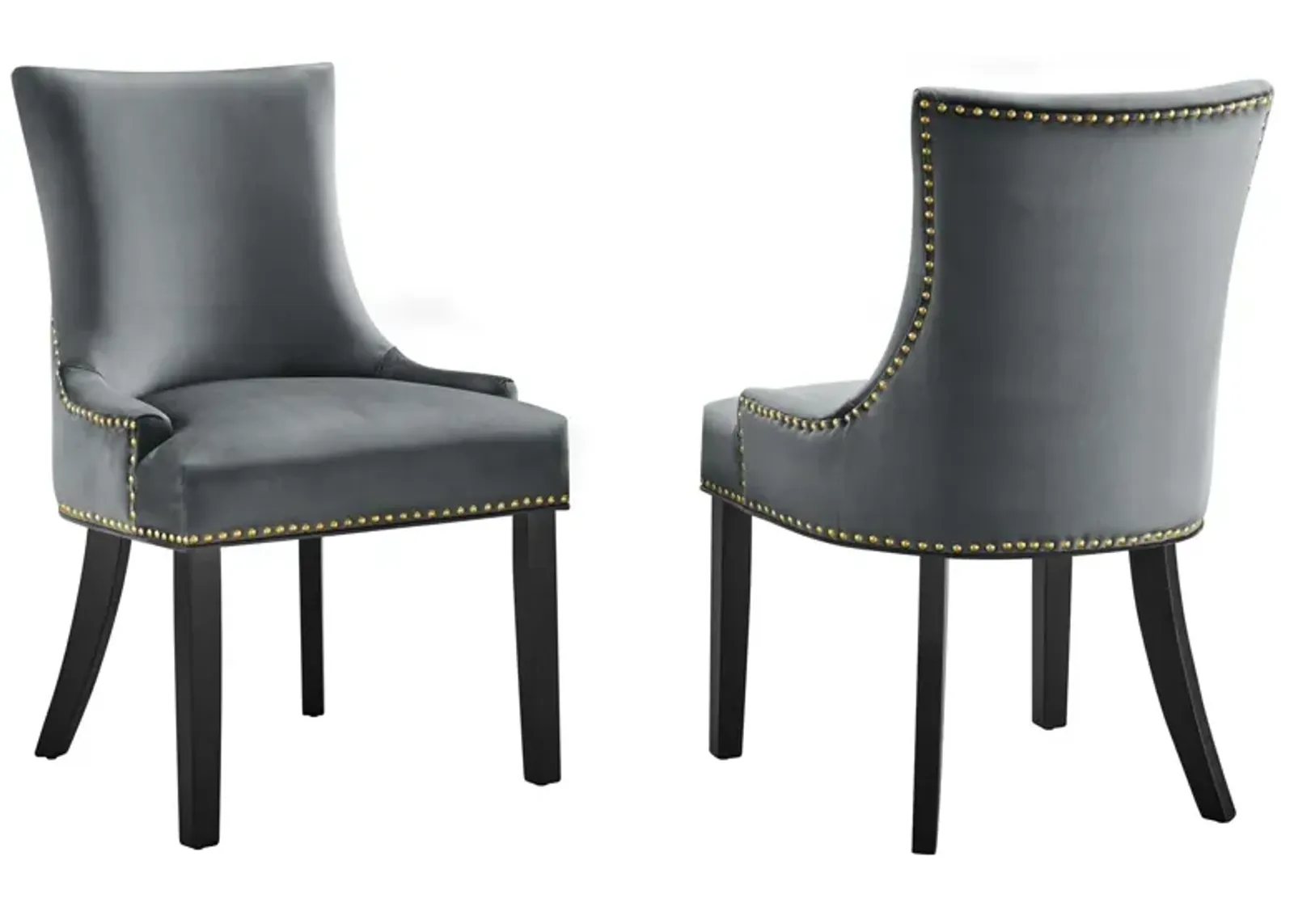 Marquis Performance Velvet Dining Chairs - Set of 2