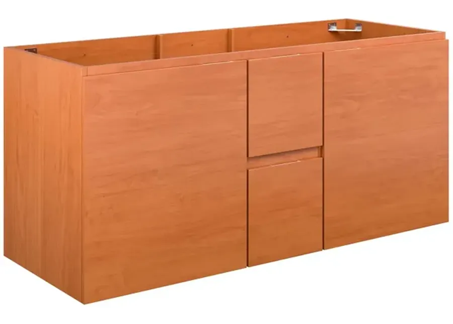 Scenic 48" Double Sink Compatible (Not Included) Bathroom Vanity Cabinet