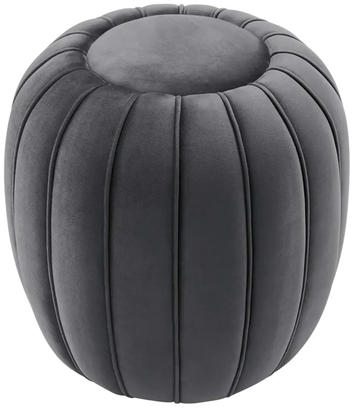 Celebrate Channel Tufted Performance Velvet Ottoman