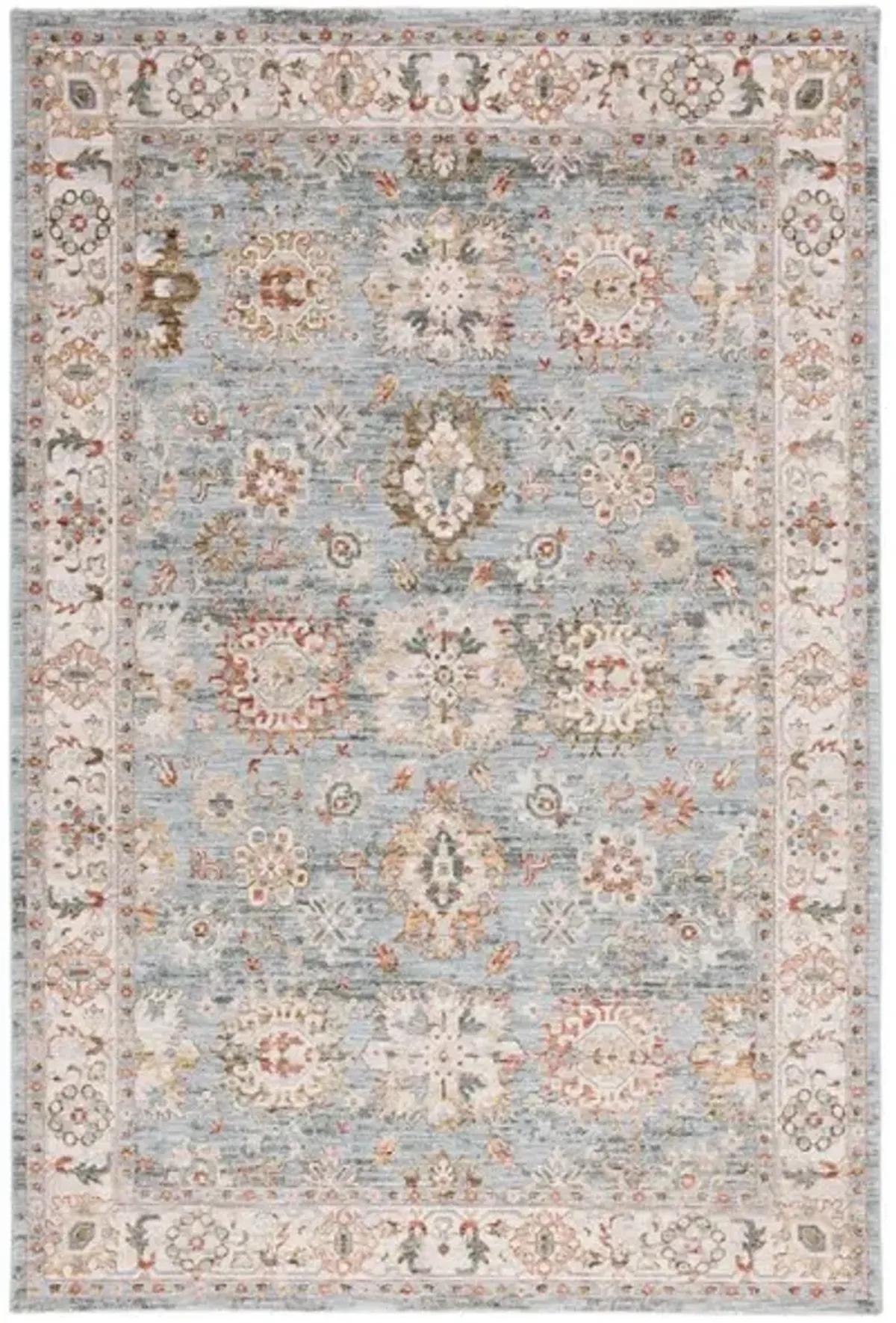 HAMILTON 112 Blue 8' X 10' Large Rectangle Rug