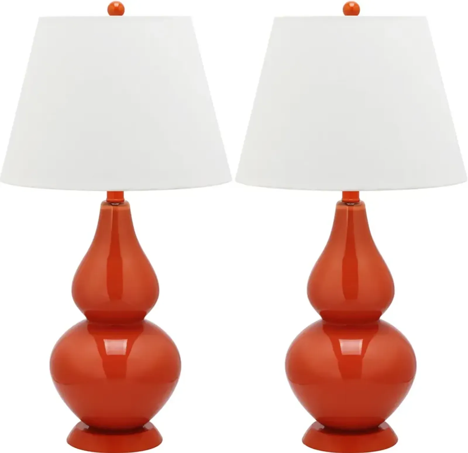 Cybil 26-Inch H Double Gourd Lamp - Set of 2