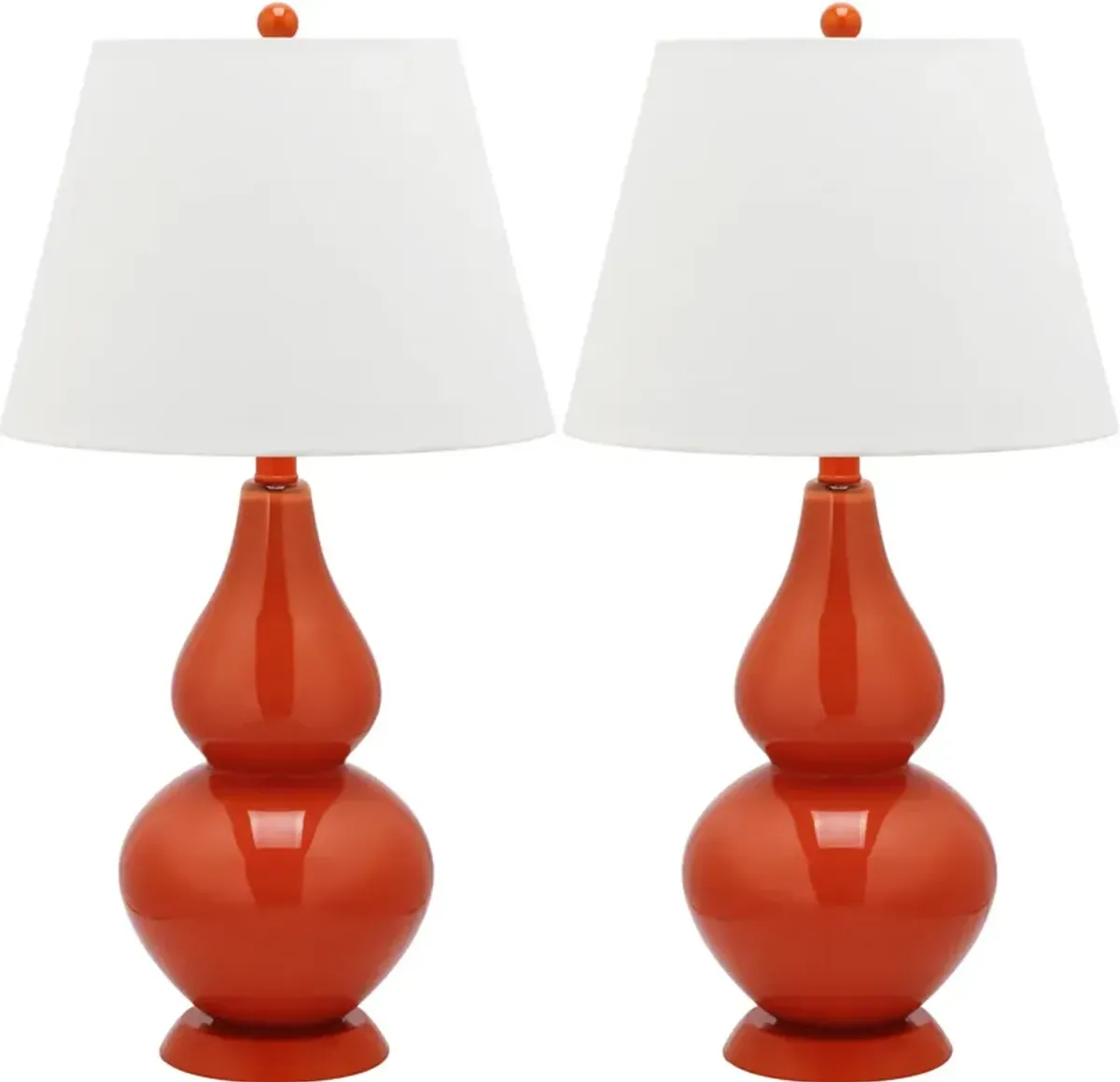 Cybil 26-Inch H Double Gourd Lamp - Set of 2