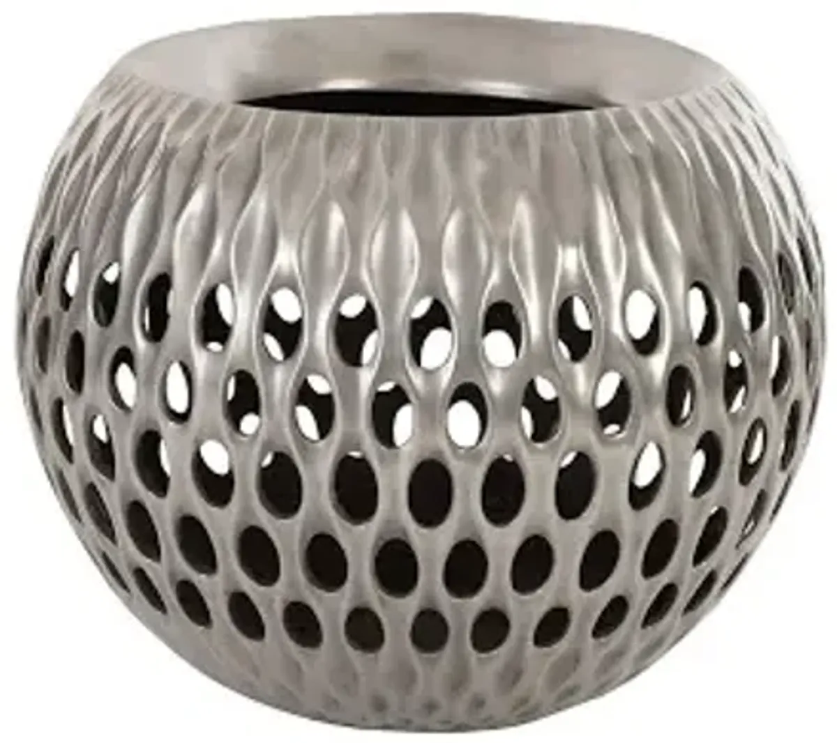 breathe planter, aluminum