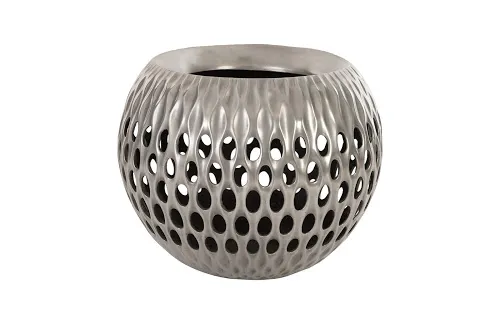 breathe planter, aluminum