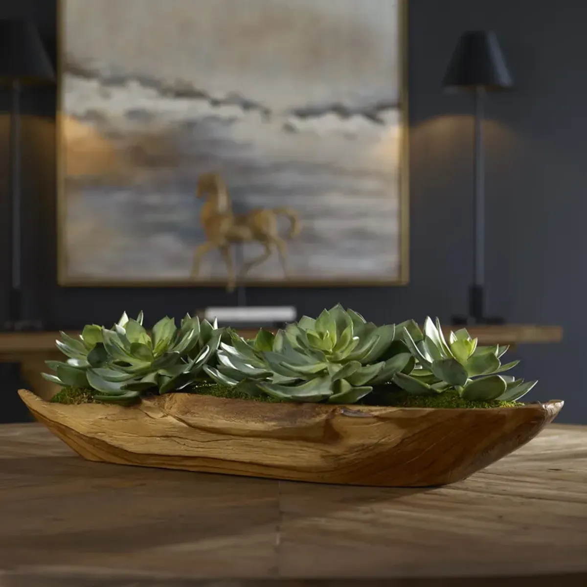 Yuma Succulent Centerpiece