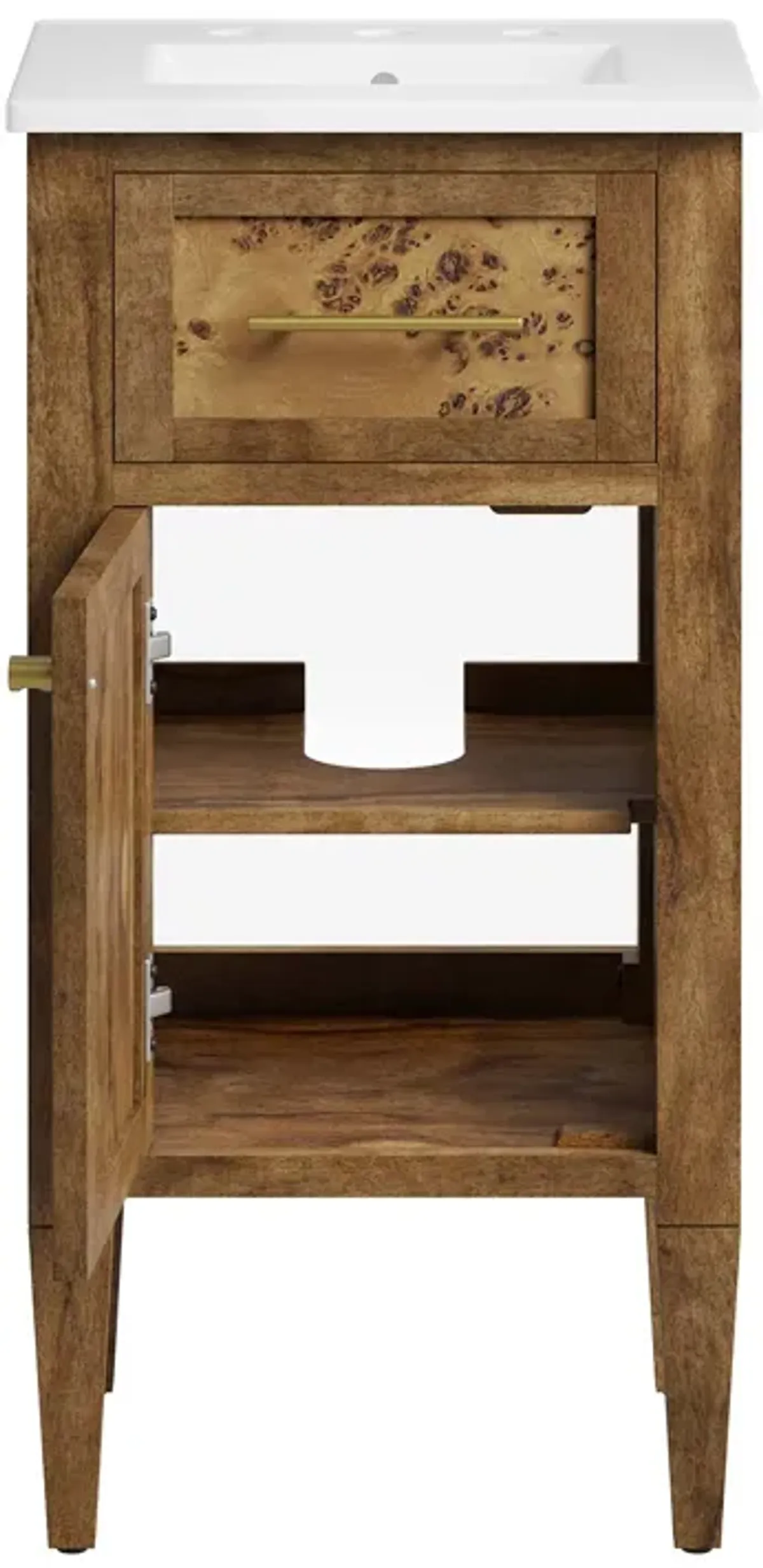 Elysian 18" Wood Bathroom Vanity