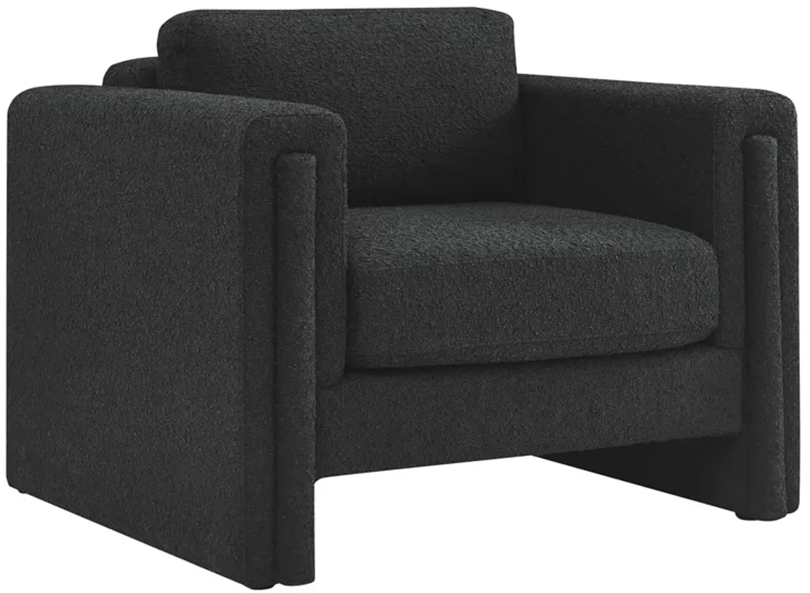 Visible Boucle Fabric Armchair