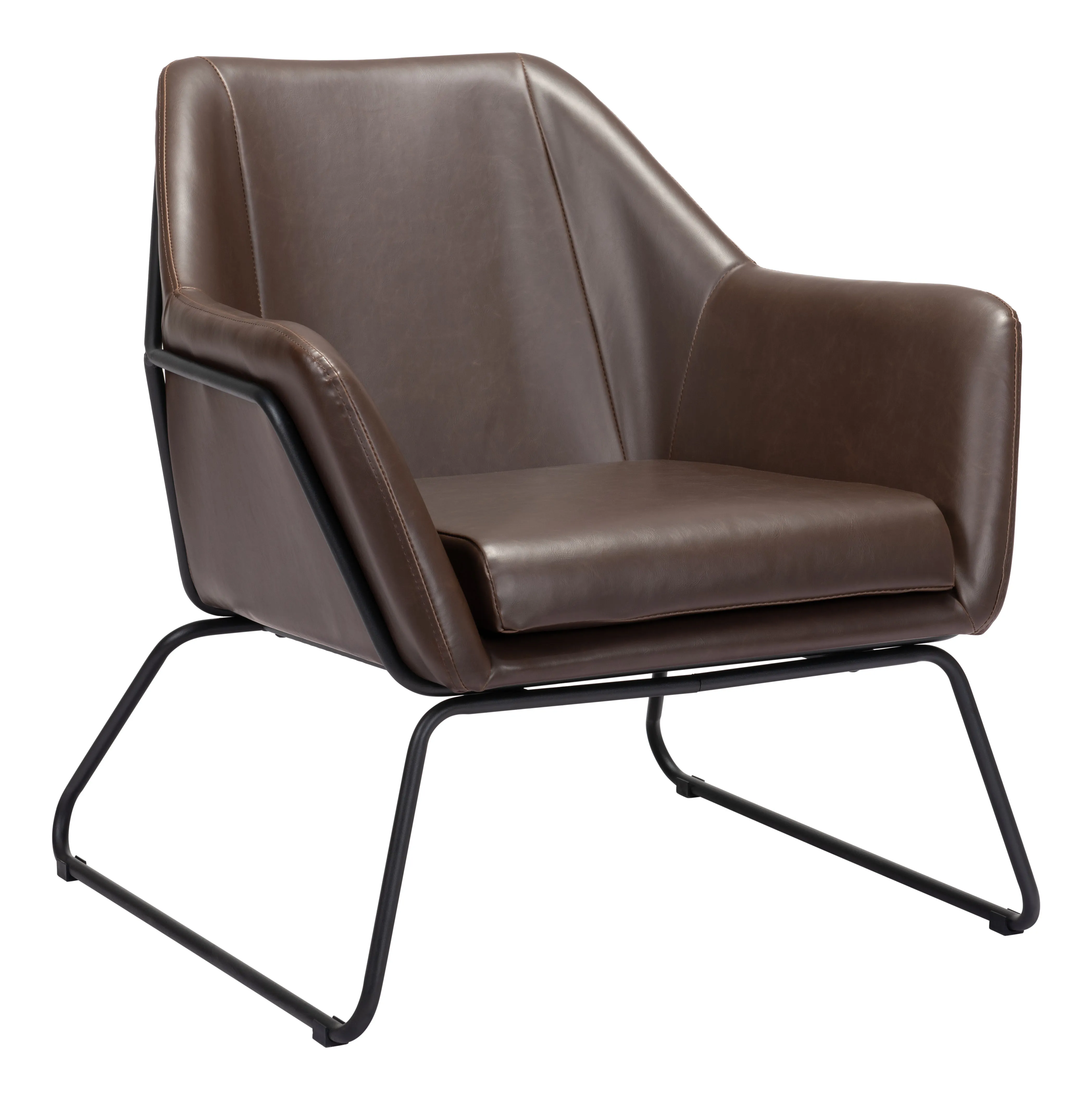 Jose Accent Chair Brown