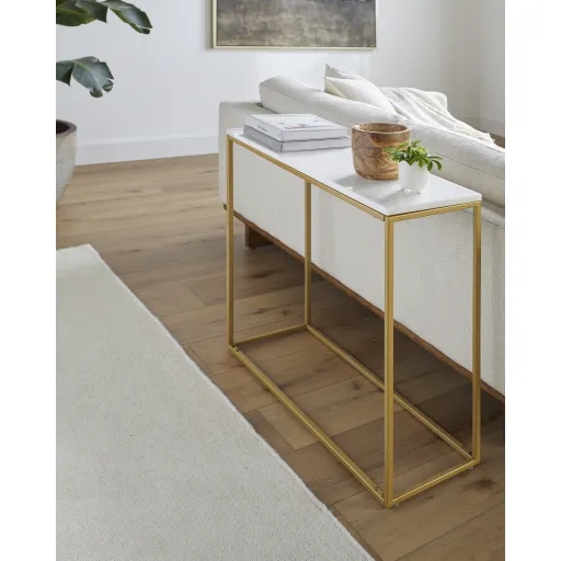 Aryaa YAA-018 29"H x 34"W x 10"D Console Table