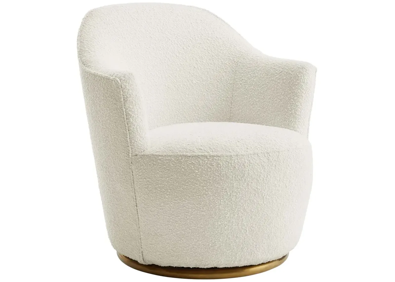 Nora Upholstered Swivel Chair