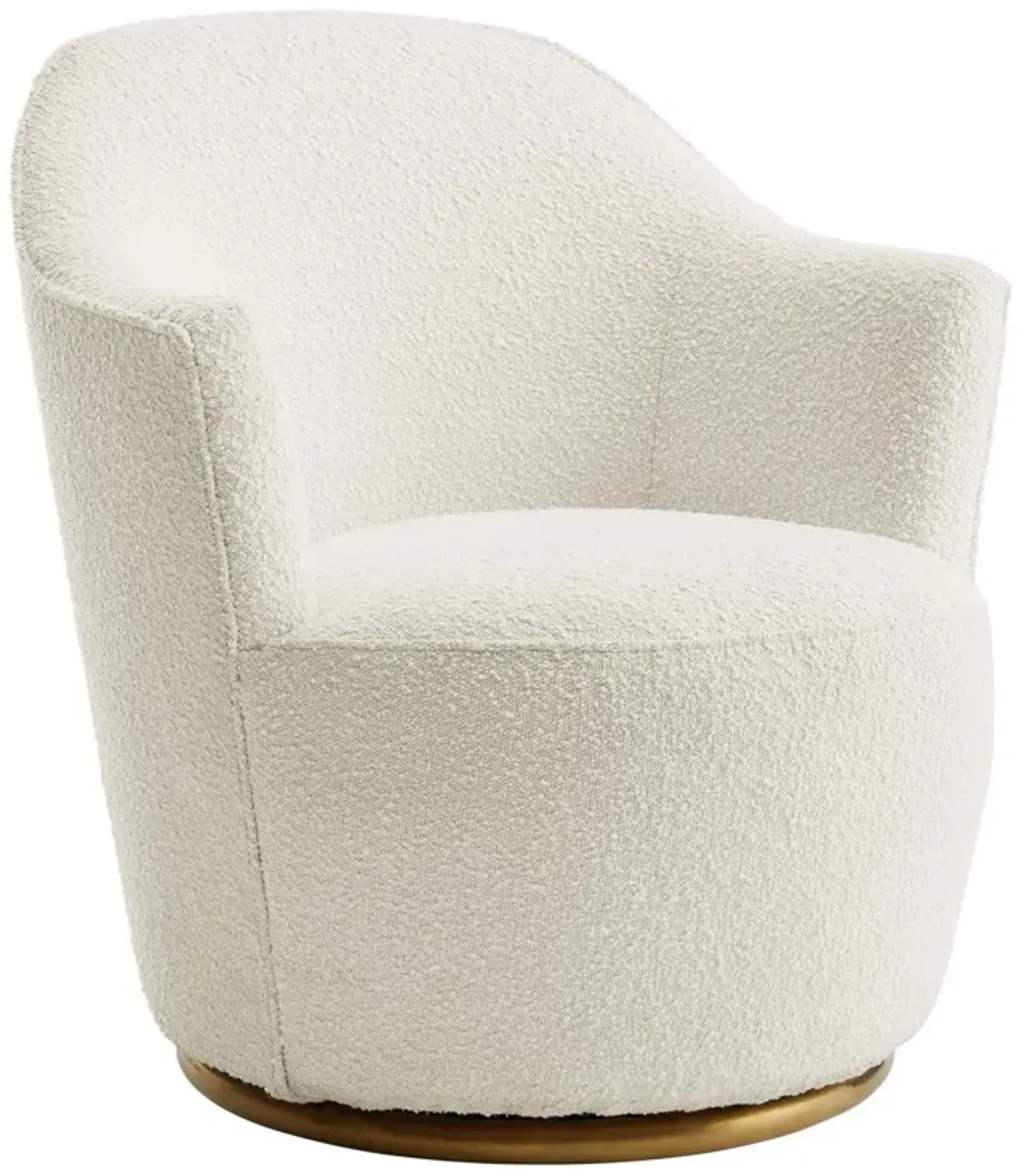 Nora Upholstered Swivel Chair