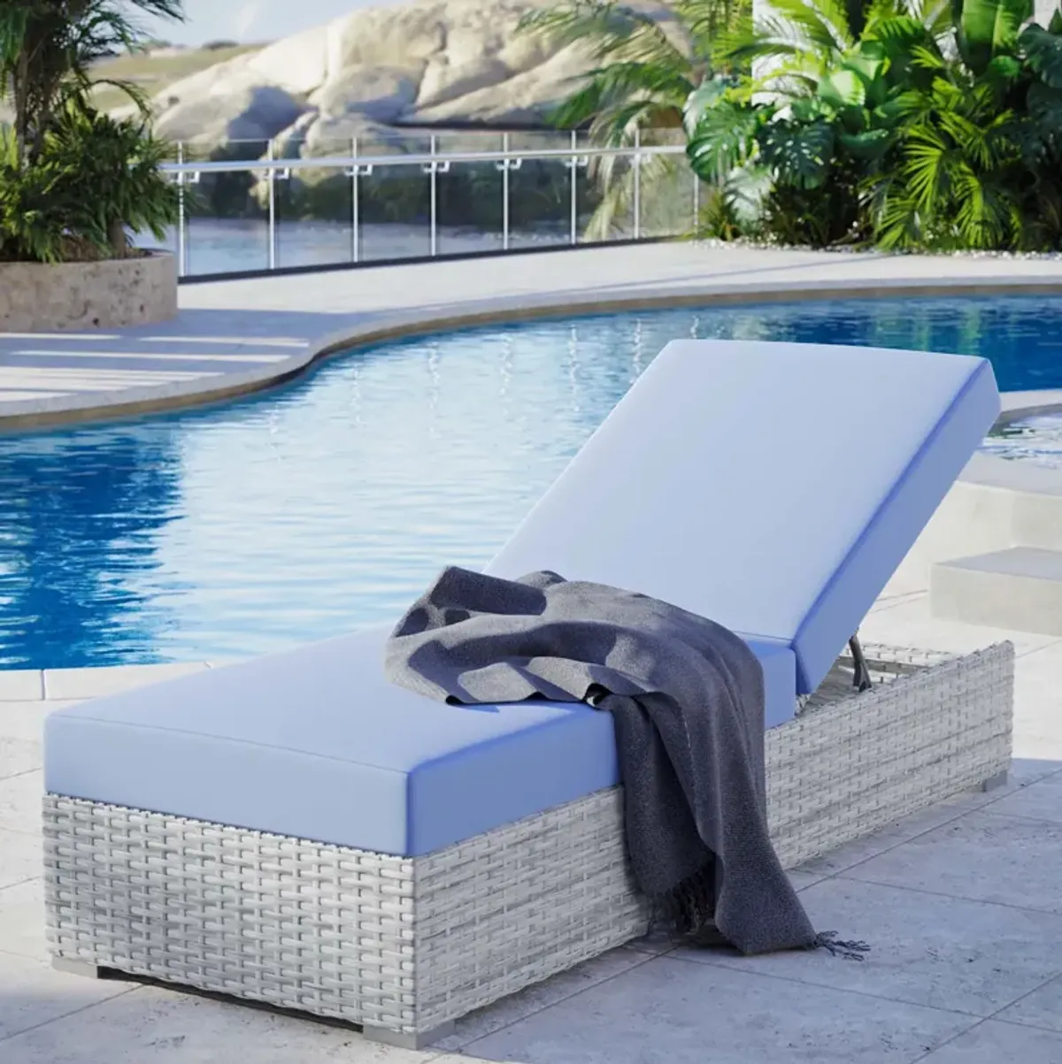 Convene Outdoor Patio Chaise