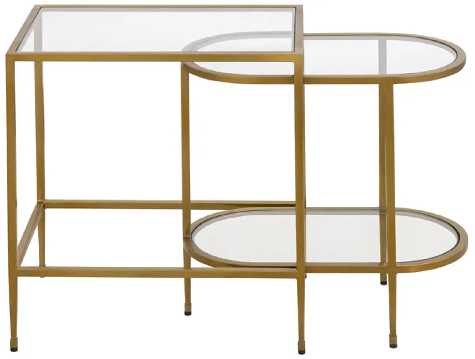 Blain Nesting Table - Set of 2 Brass