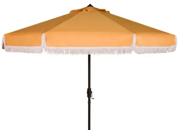 MILAN FRINGE 11FT RND CRANK UMBRELLA