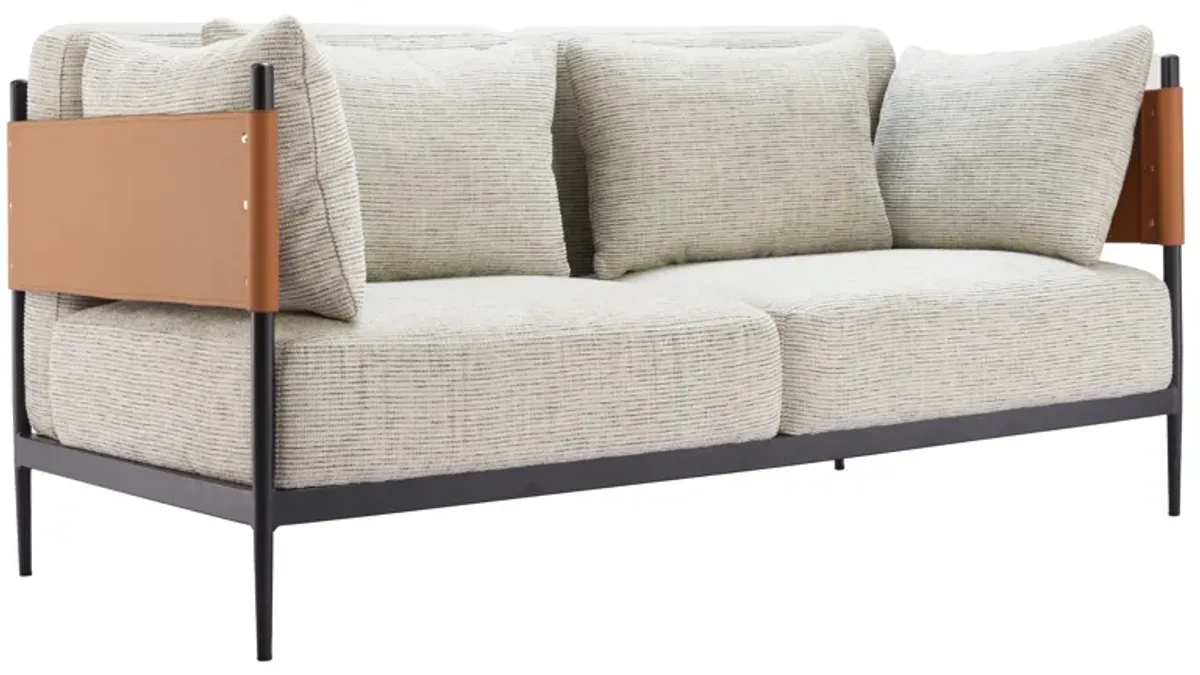 Stirbe Loveseat Gray