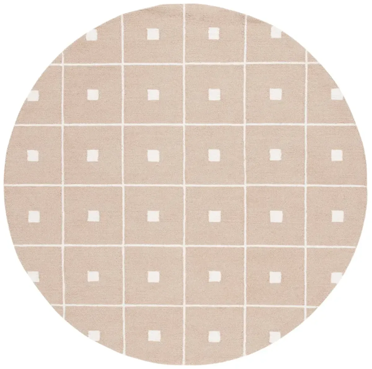 MARTHA STEWART Hand Tufted 6' x 6' Round area rug