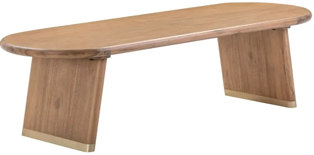 Samantha Cognac Bench 