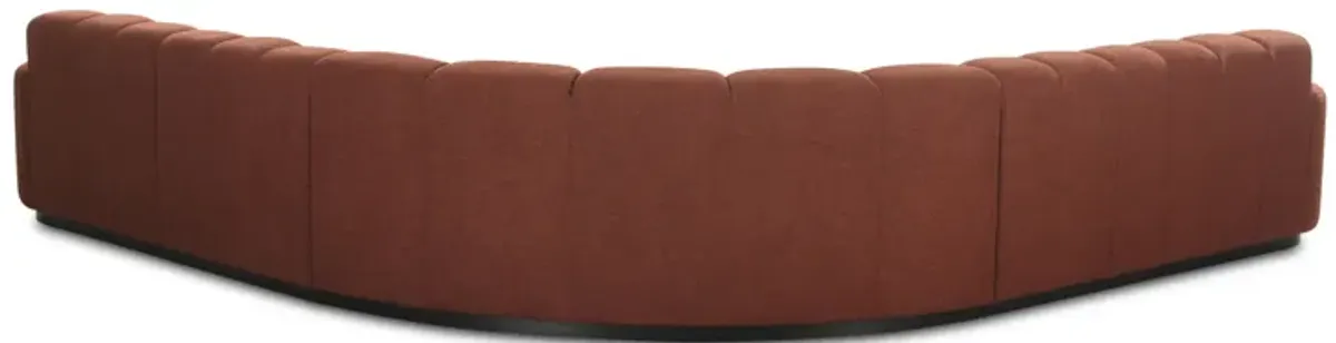 Roman L-Shaped Sectional Rust