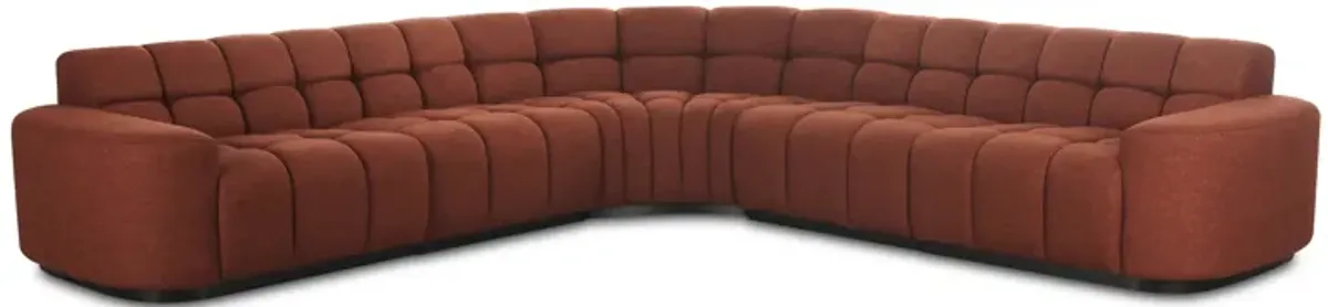 Roman L-Shaped Sectional Rust