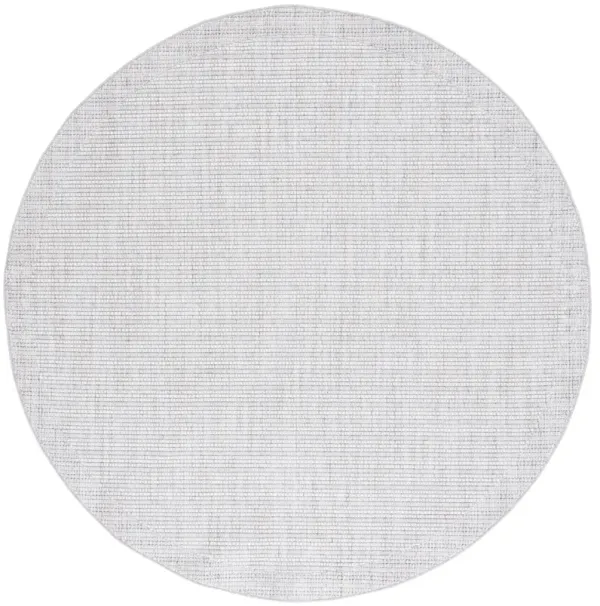 MSR1918 SERENITY GREY  6'-7' x 6'-7' Round Round Rug