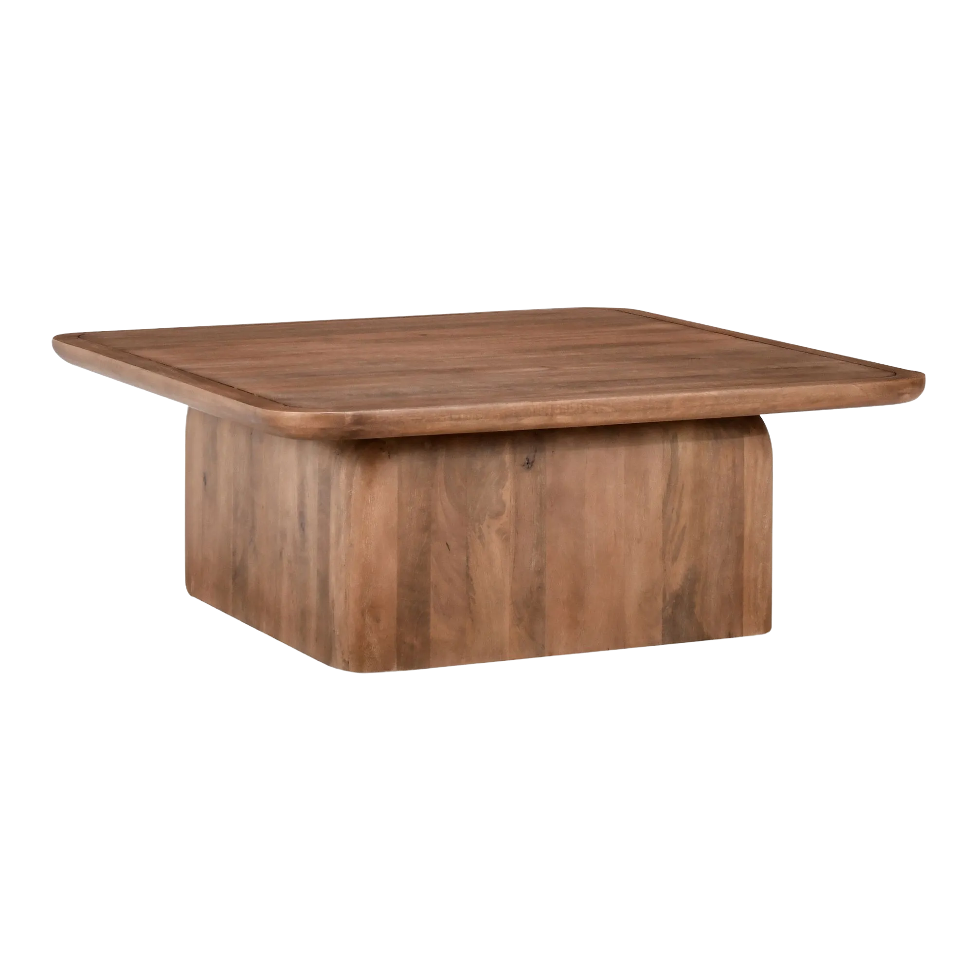 Chloe 48" Square Coffee Table Umber