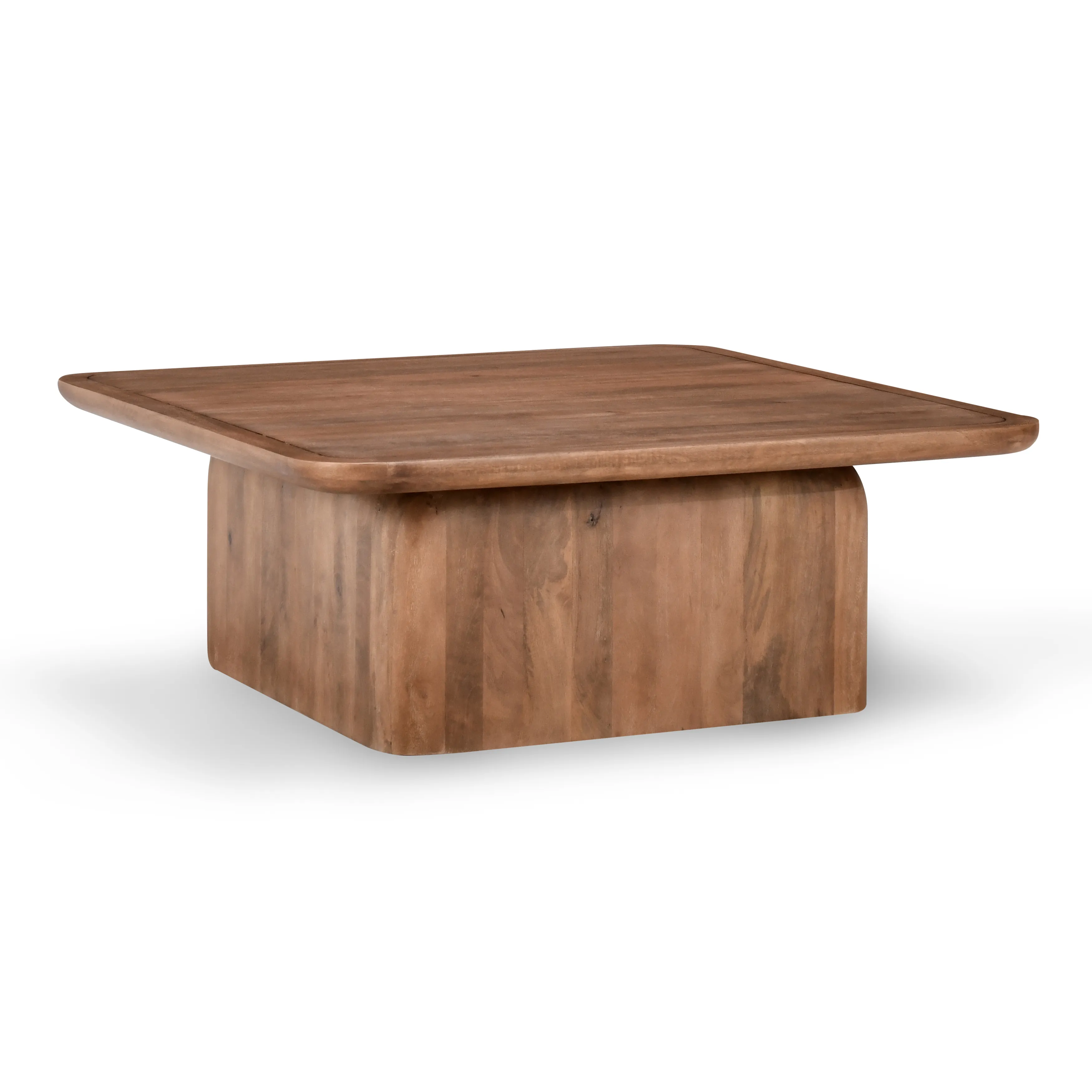 Chloe 48" Square Coffee Table Umber