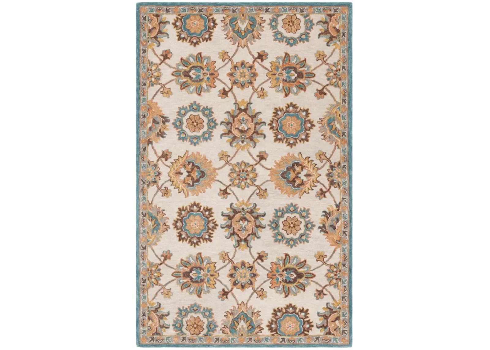 HERITAGE 554 BEIGE  5' x 8' Medium Rectangle Rug