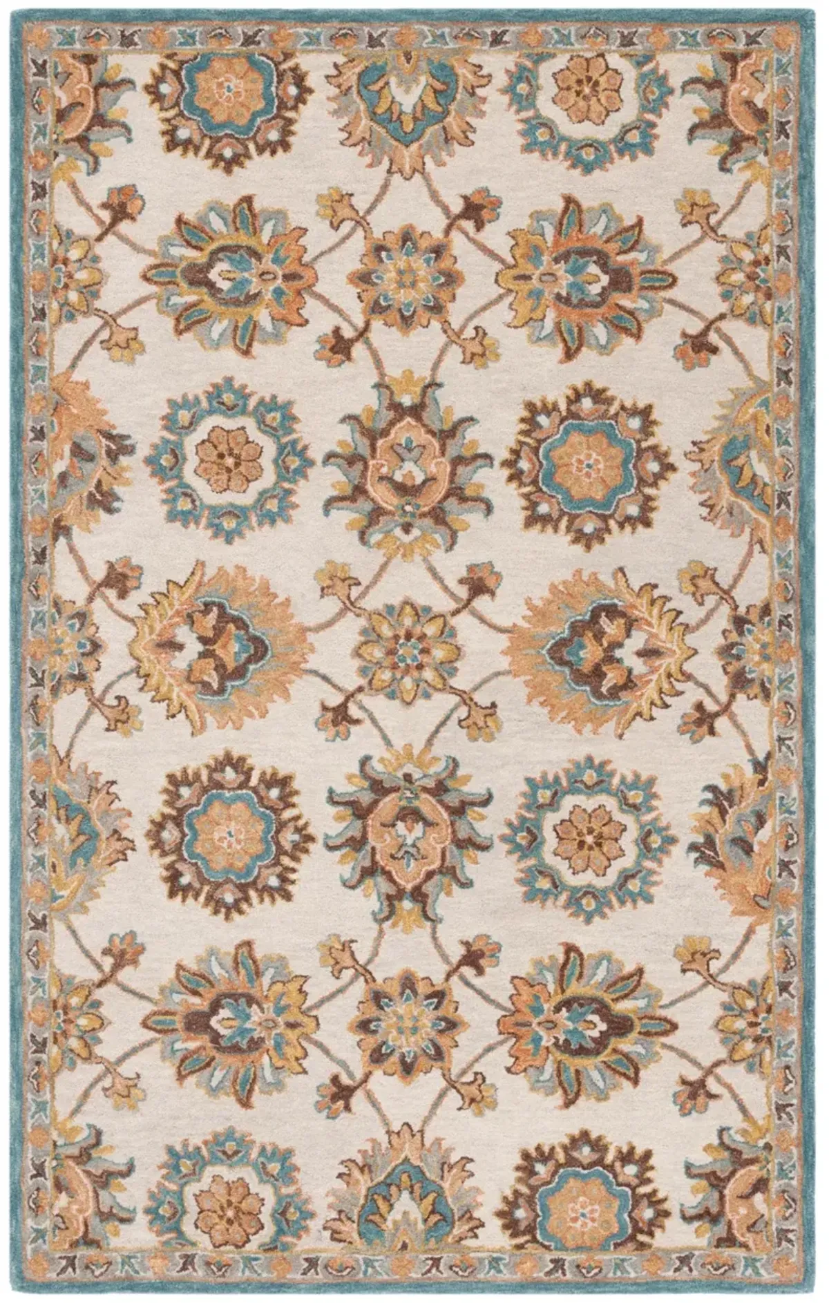 HERITAGE 554 BEIGE  5' x 8' Medium Rectangle Rug