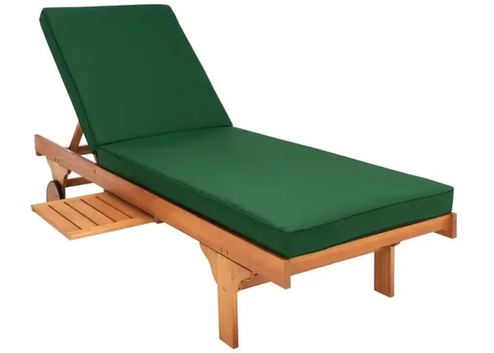 NEWPORT CHAISE LOUNGE CHAIR WITH SIDE TABLE