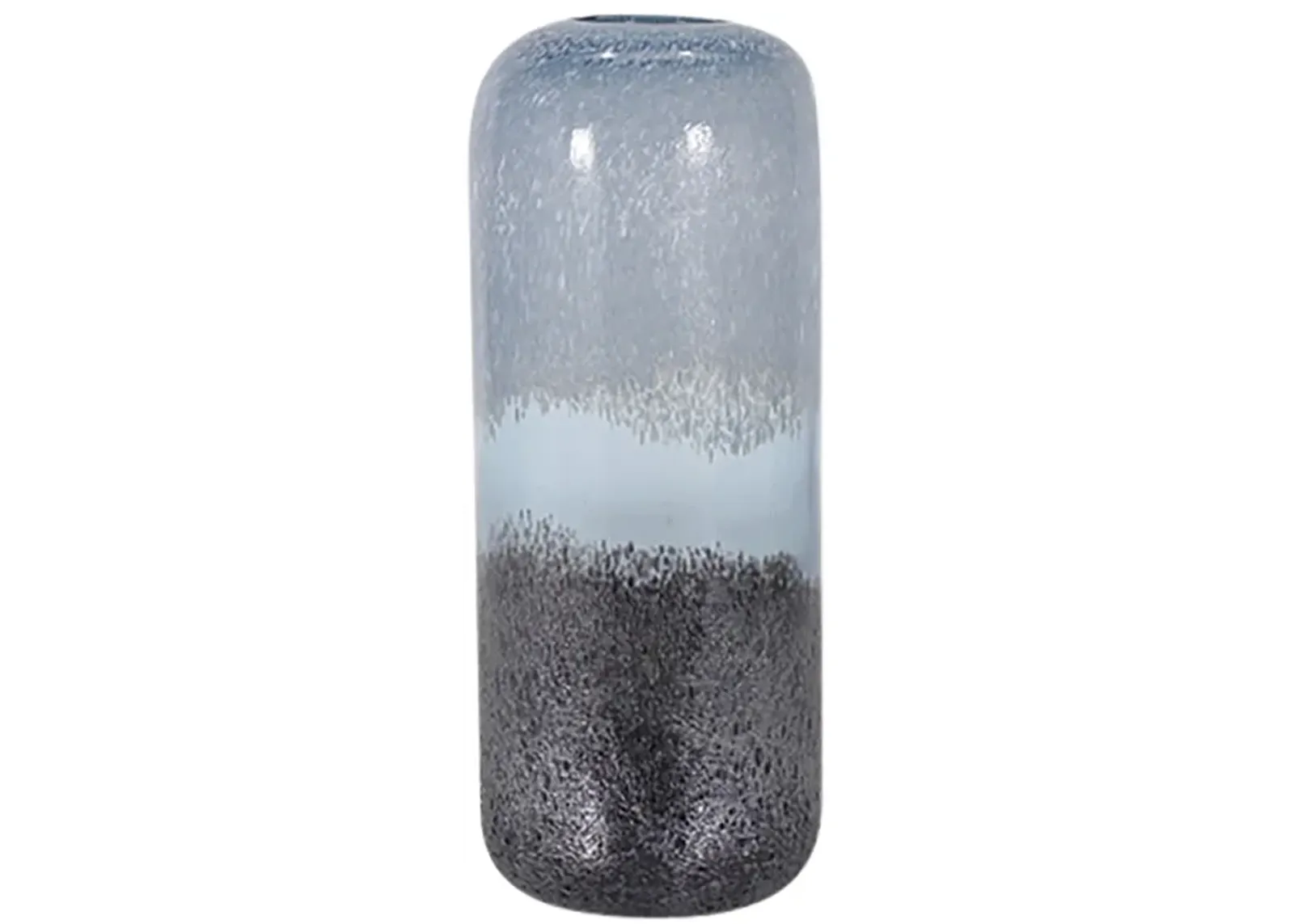 Glass, 14" Ombre Vase, Multi