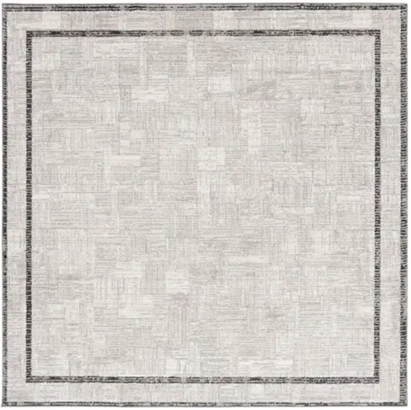 JADE 102 Black 6'-7' X 6'-7' Square Square Rug