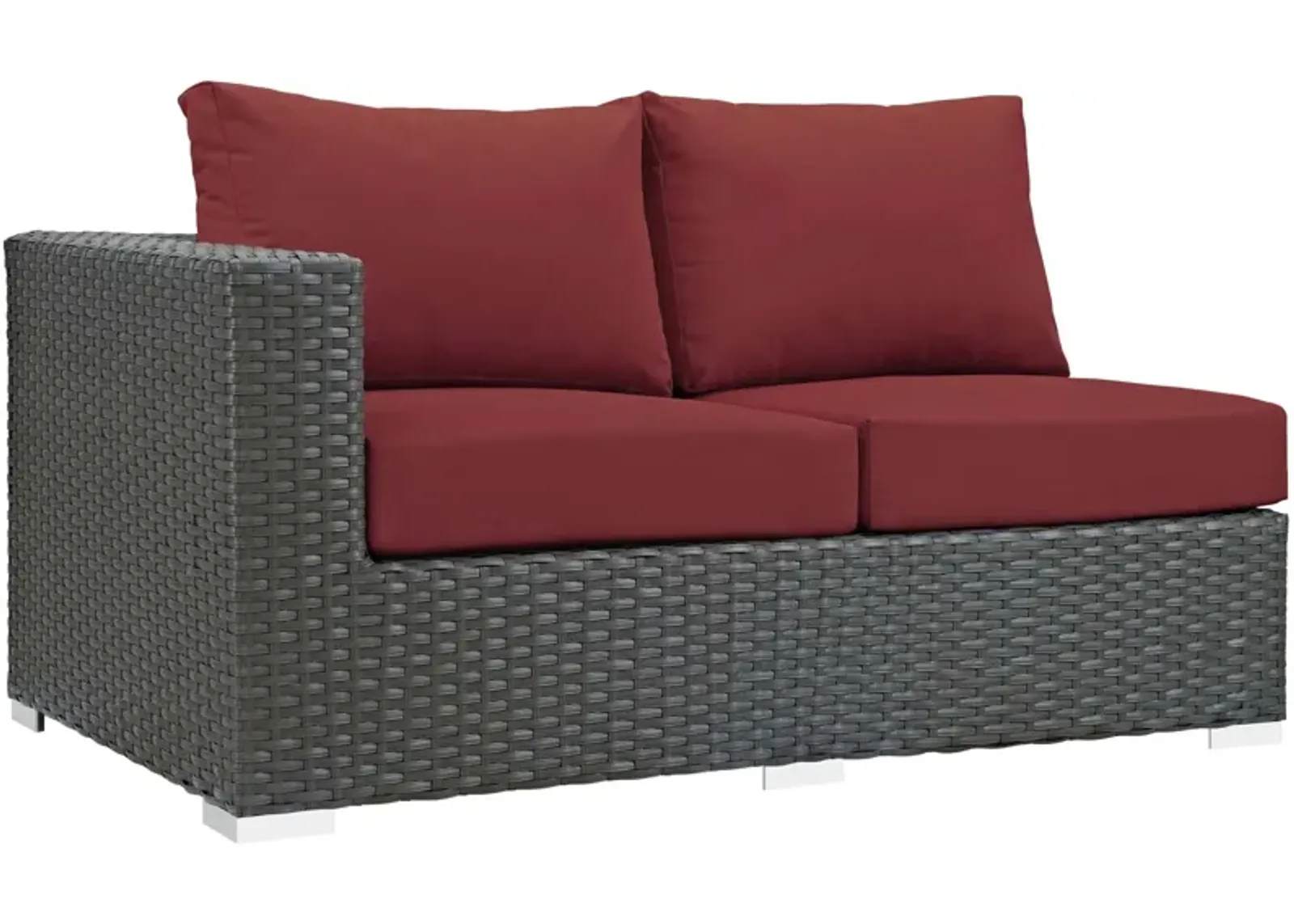 Sojourn Outdoor Patio Sunbrella® Left Arm Loveseat