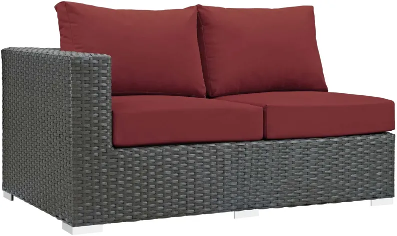 Sojourn Outdoor Patio Sunbrella® Left Arm Loveseat