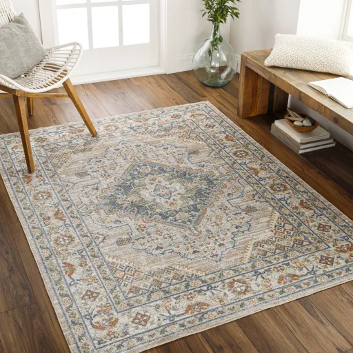 Lillian LLL-2318 6'7" x 6'7" Machine Woven Rug