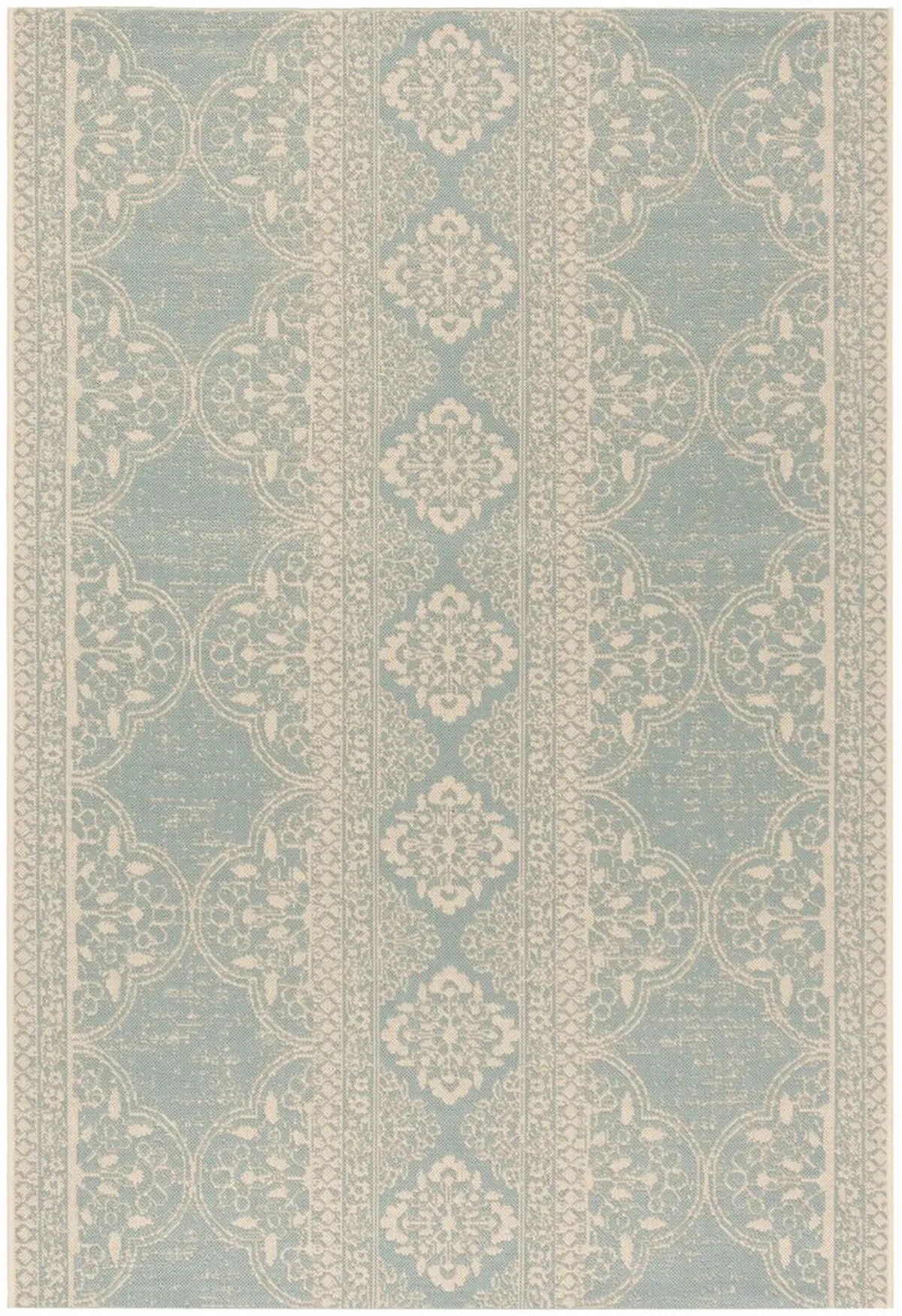 BEACH HOUSE 174 Blue 2'-2' X 4' Accent Rug