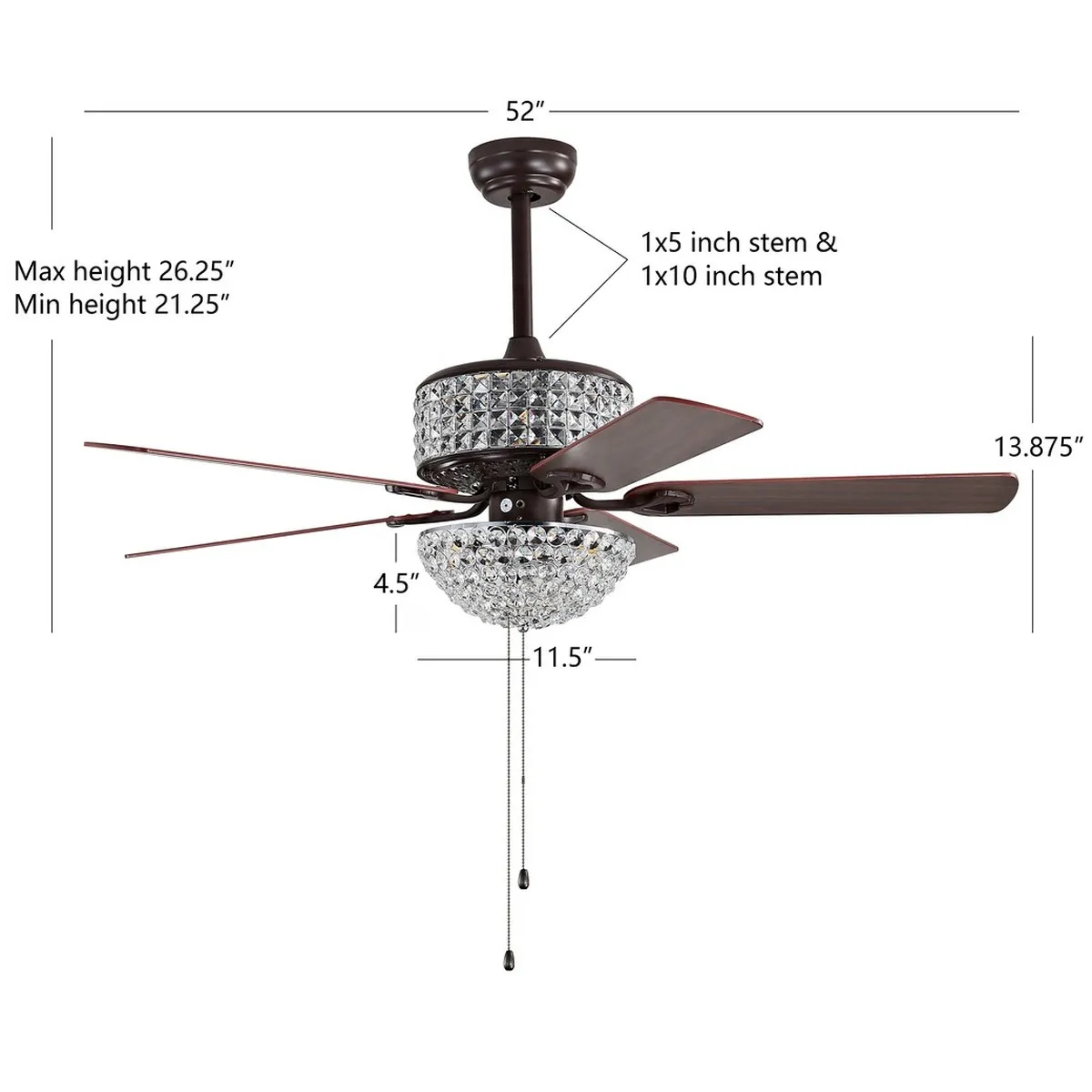 NORI CEILING LIGHT FAN