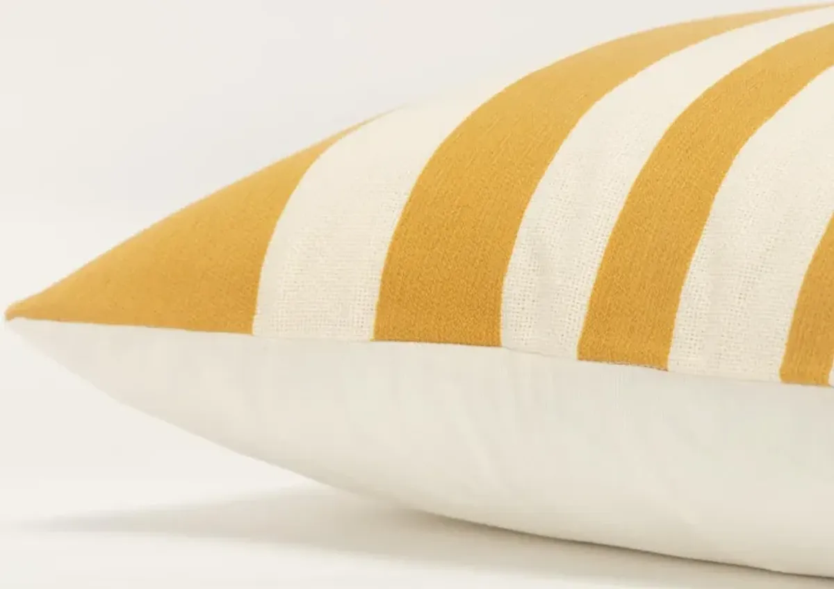 stripe ivory Pillow