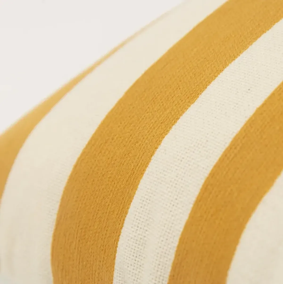 stripe ivory Pillow