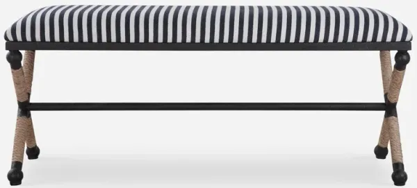 Braddock Striped Bench