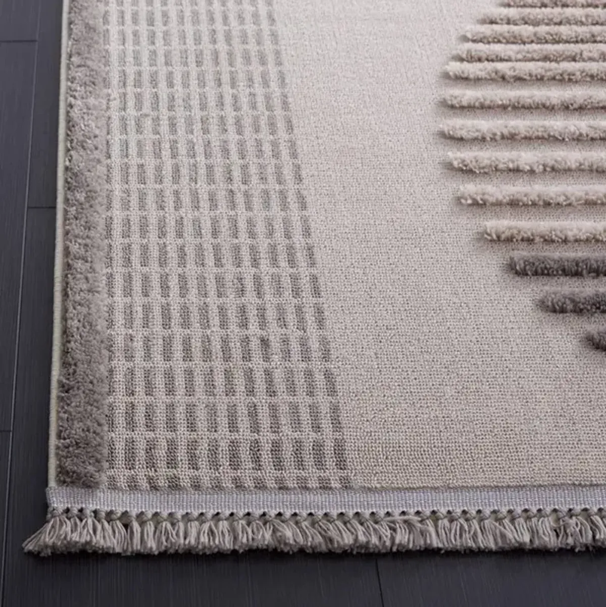 URBAN 218 Grey  2'-2' X 8' Runner Rug