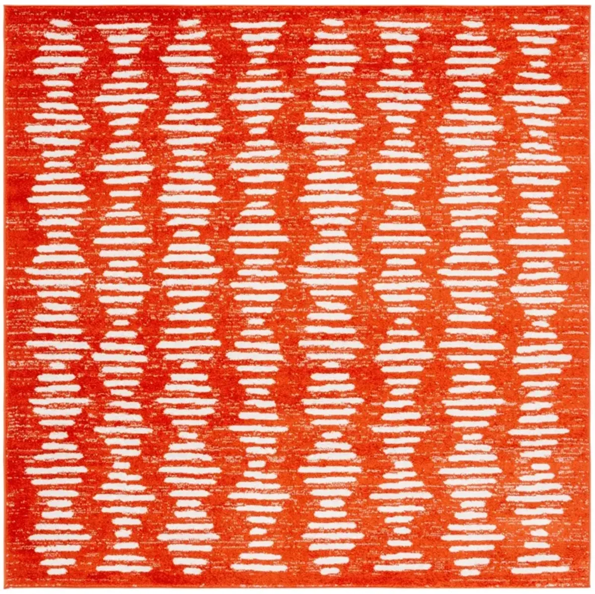 TULUM 644 RUST  6'-7' x 6'-7' Square Square Rug