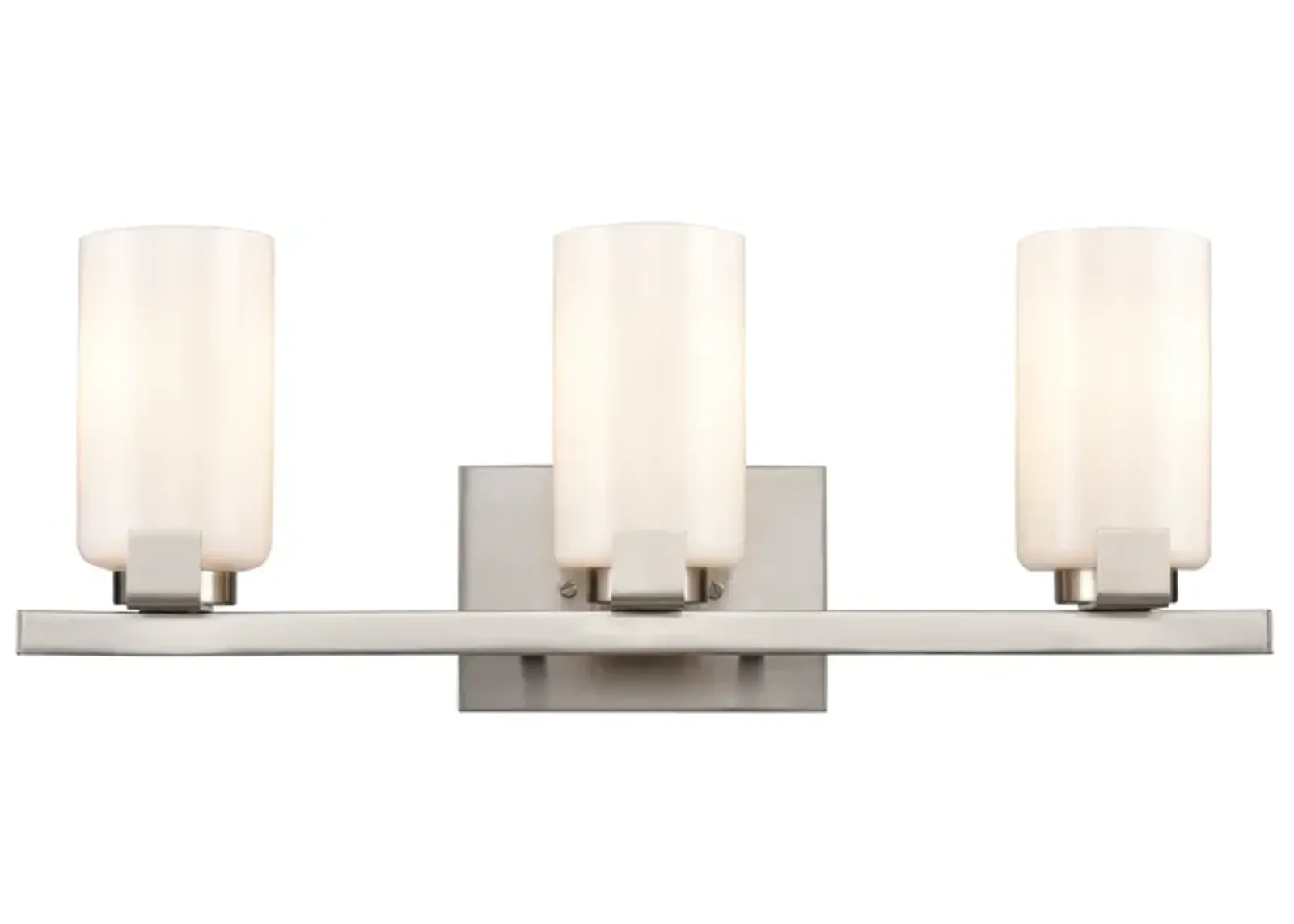 Dressler 22'' Wide 3-Light Vanity Light - Brushed Nickel