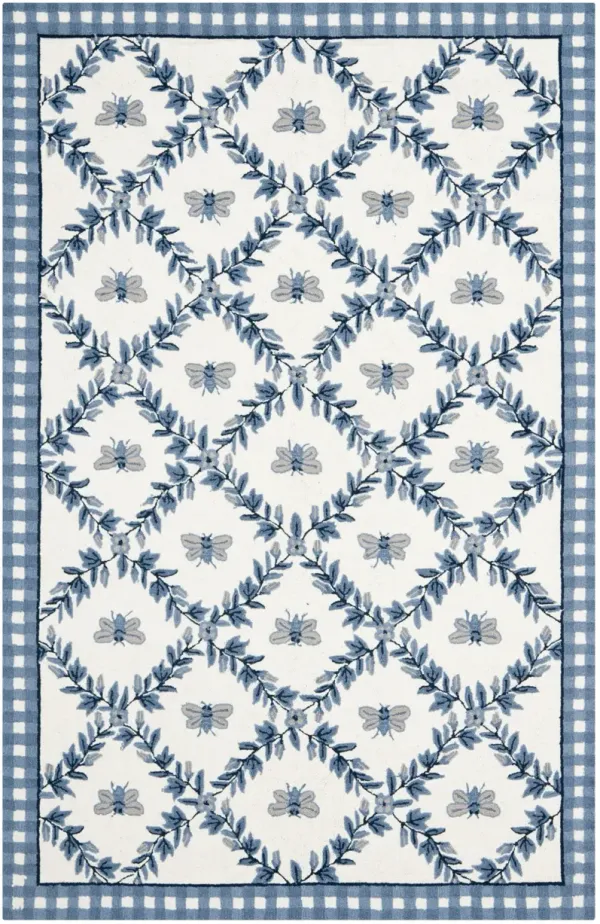 HK55 IVORY  2' x 3' Accent Rug