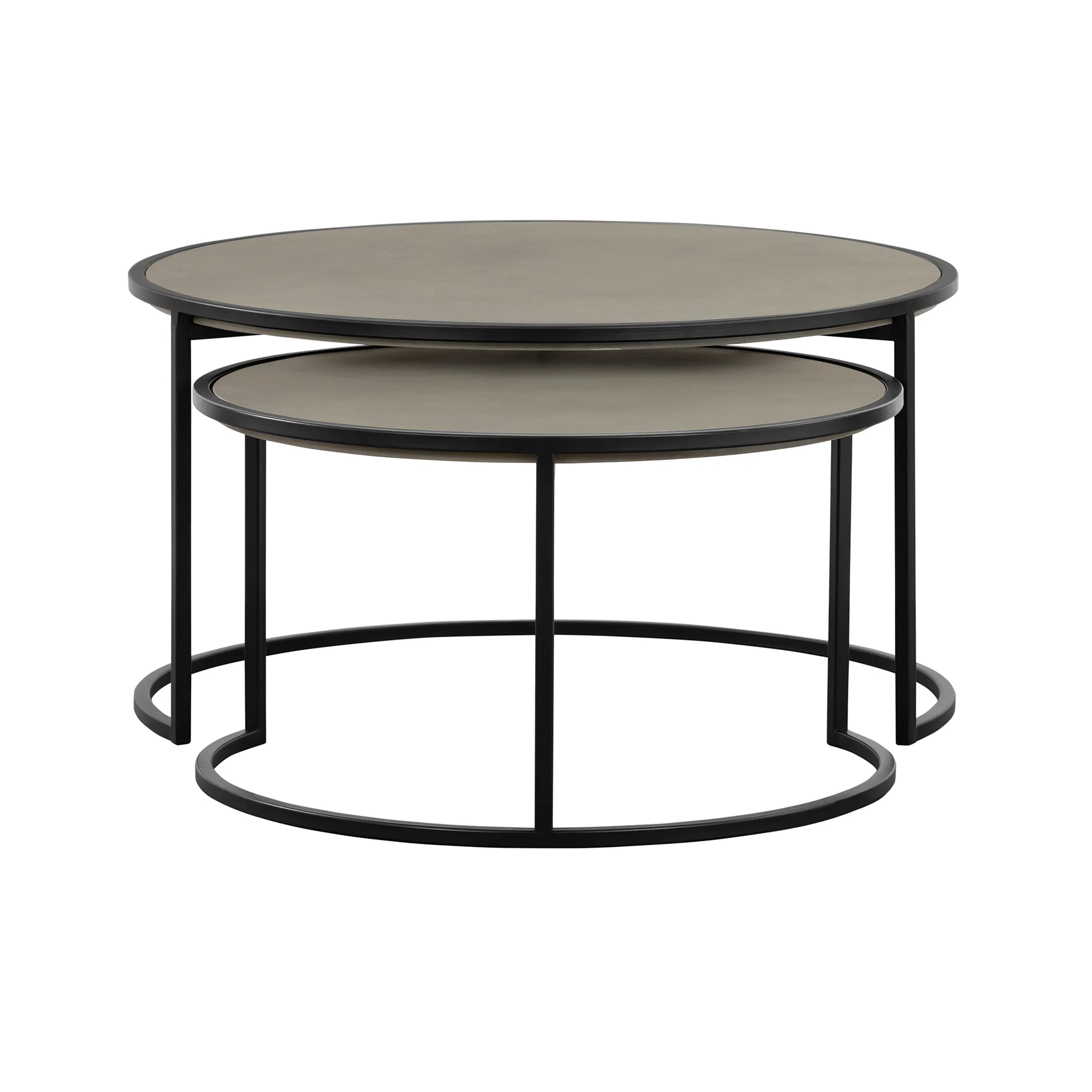 Rina 2 Piece Nesting Coffee Table Set